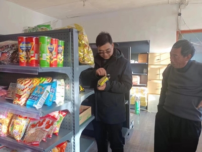 甘州區花寨鄉開展節前食品安全專項檢查，筑牢食品銷售安全防線